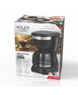 Adler AD 4381B coffee maker 0.6L 600W