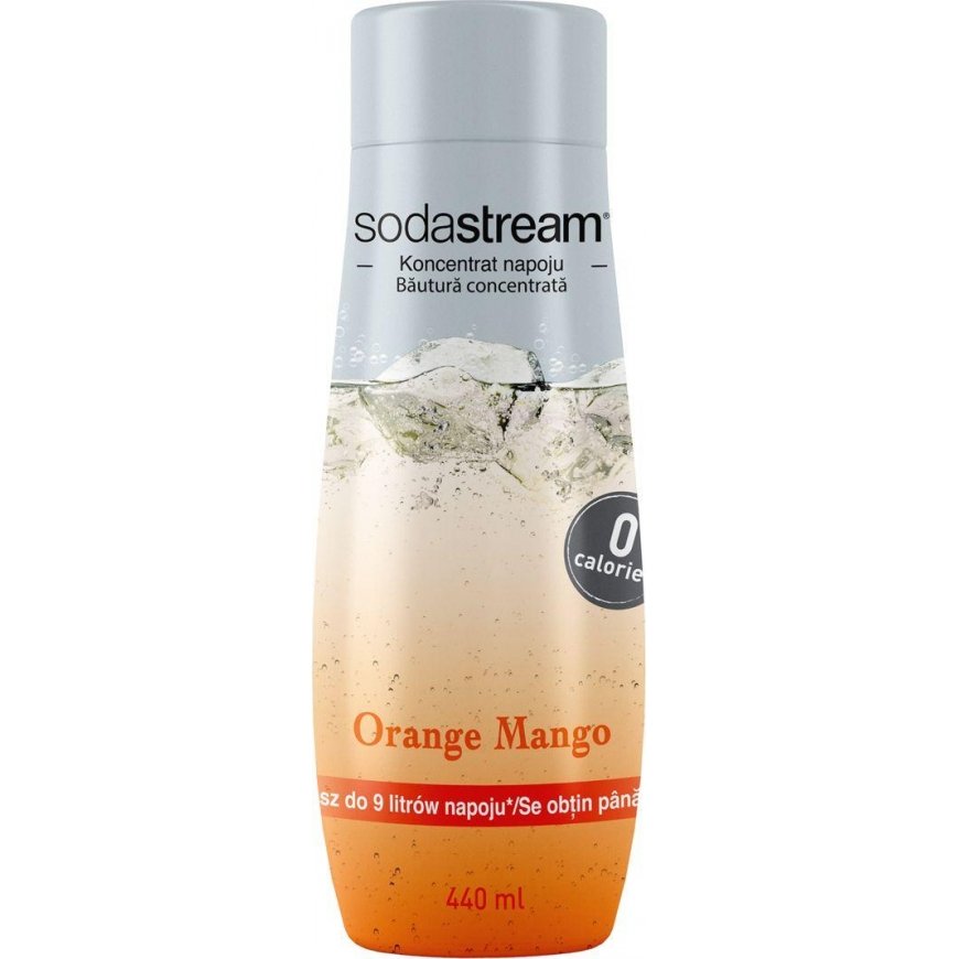 Syrup for carbonated drink maker SodaStream, Orange Mango, 440 ml