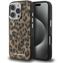 Karl Lagerfeld IML Leopard MagSafe case for Apple iPhone 16 Pro Max in brown color Karl Lagerfeld IML Leopard MagSafe case for Apple iPhone 16 Pro Max in brown color