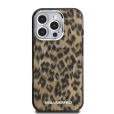 Karl Lagerfeld IML Leopard MagSafe kate Apple iPhone 16 Pro Max pruuni värvi Karl Lagerfeld IML Leopard MagSafe kate Apple iPhone 16 Pro Max pruuni värvi