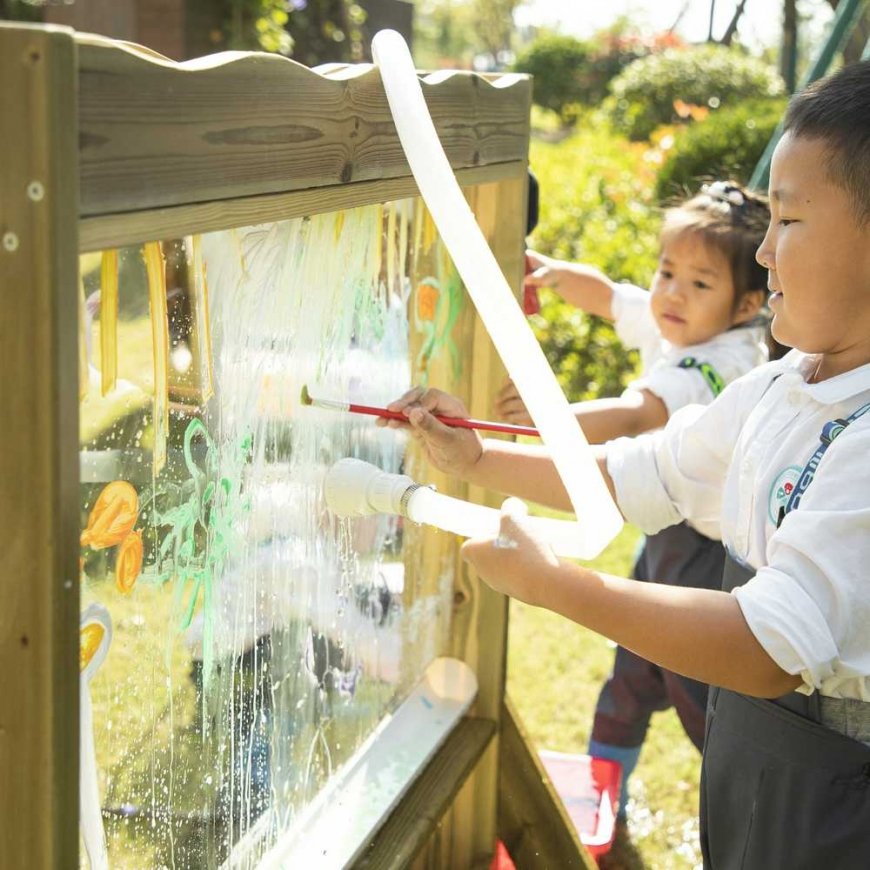 CLASSIC WORLD EDU Double-sided painting easel with water pump – 2