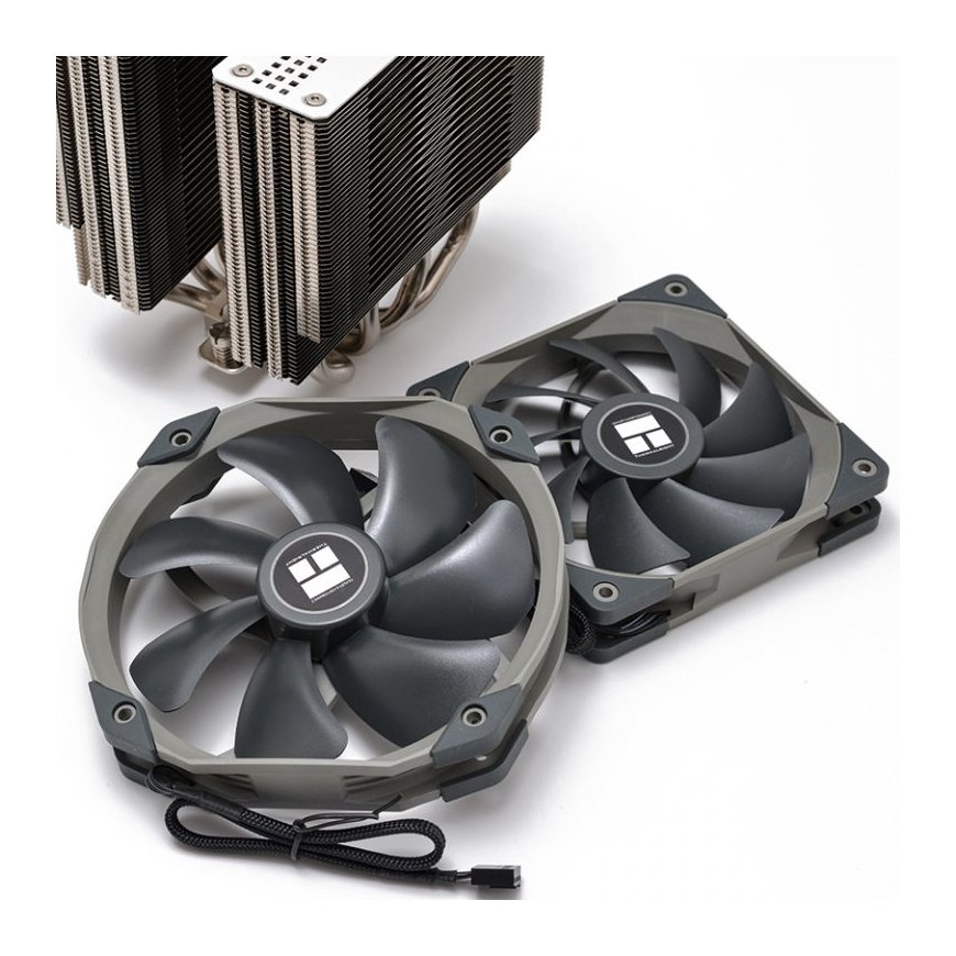 Thermalright Frost Spirit 140 Procesorius Orinis aušintuvas 12 cm Juoda, Sidabras – 5