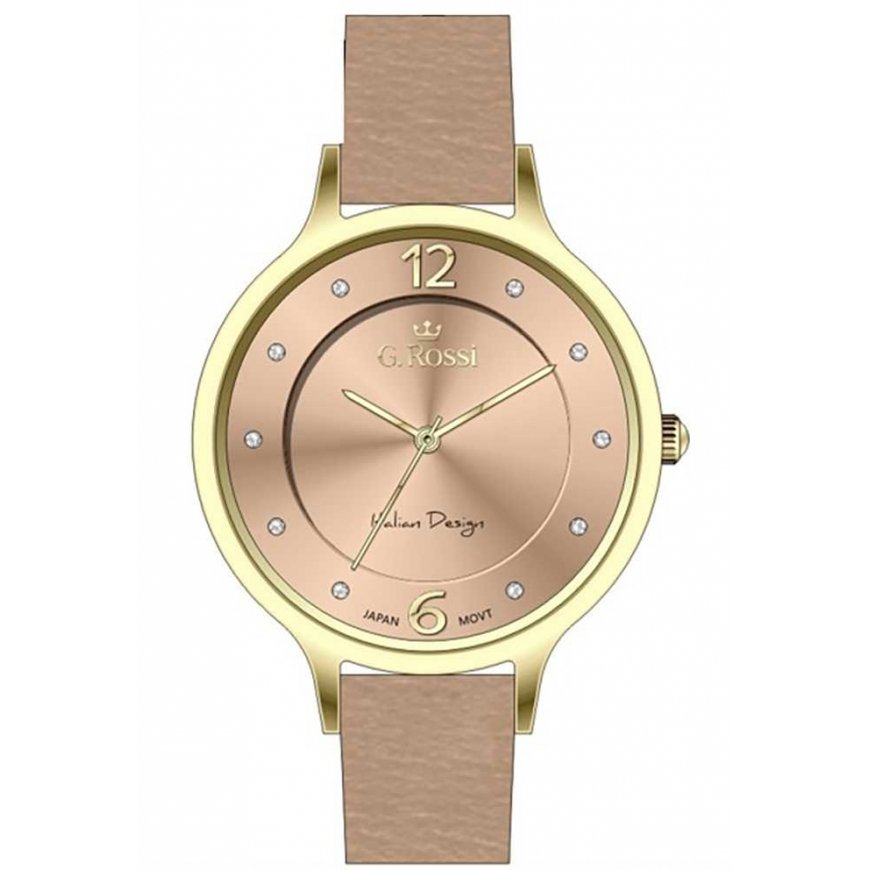 Women's watch G. ROSSI G.R10411A-2B2 NA PASKU (zg714i) + BOX – 2