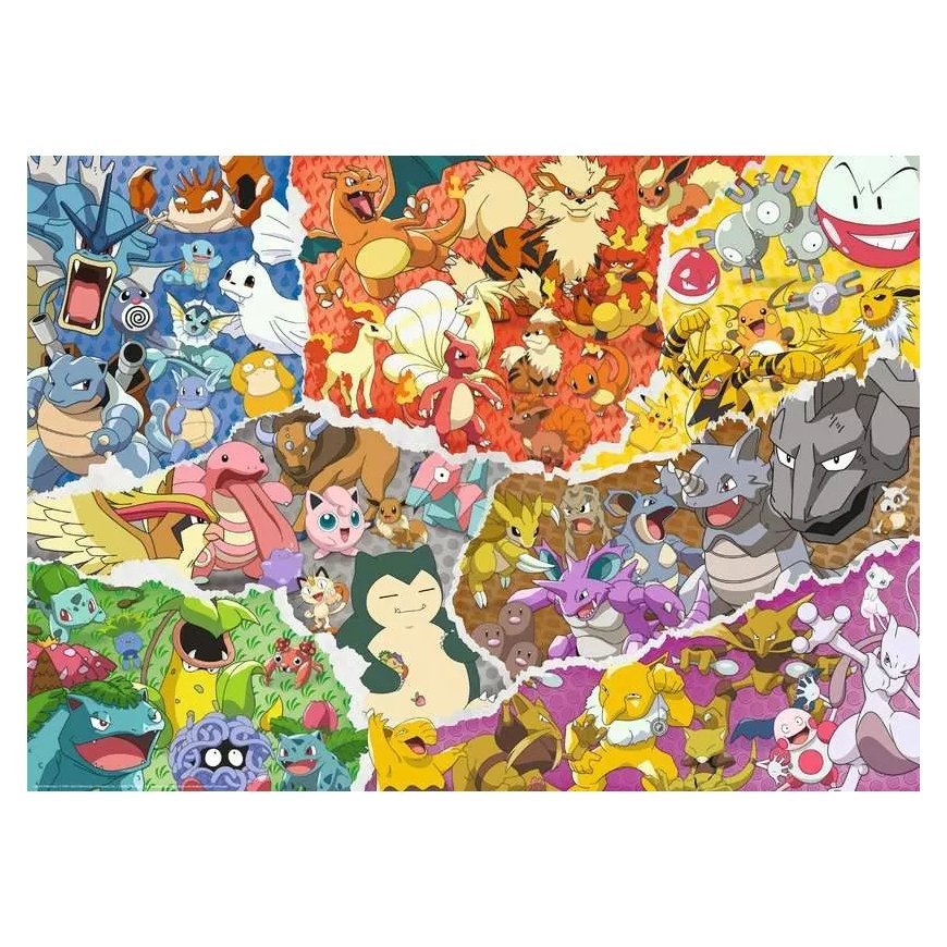 Ravensburger 12000832 pusle 2 1000 tk Multifilmid