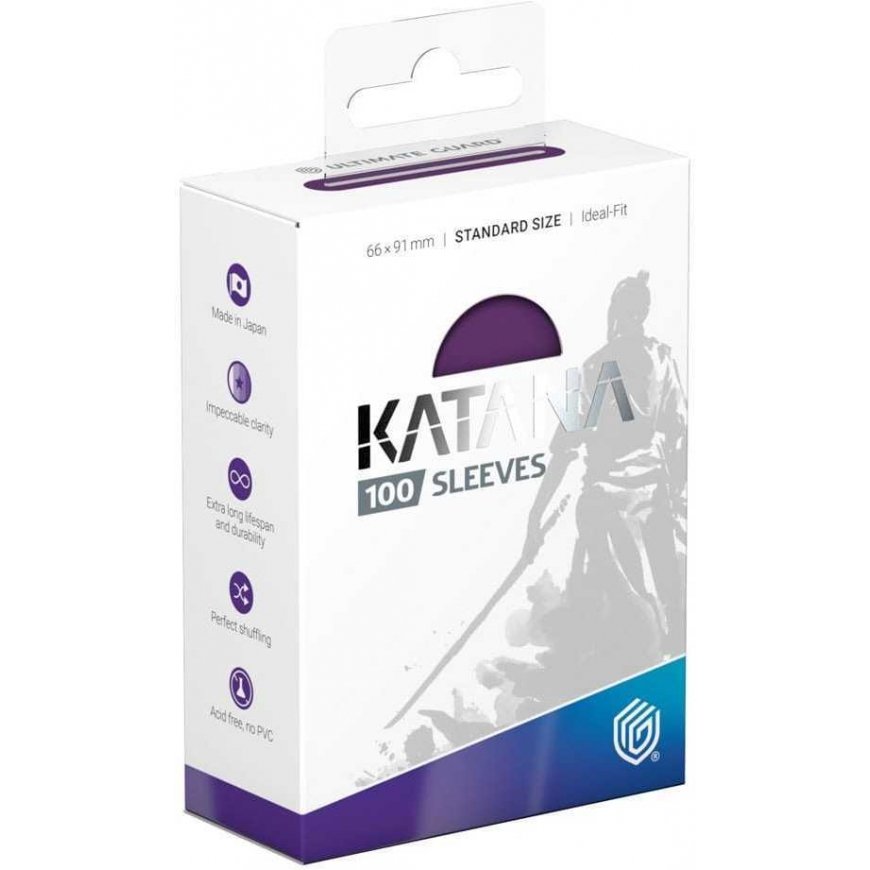 Ultimate Guard Katana Piedurknes Standartais izmērs (100) - Iris Bloom