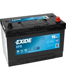 Exide EFB EL954 automašīnas akumulators EFB (Uzlabotas plūstamības akumulators) 95 ampērstunda 12 V 800 A Auto
