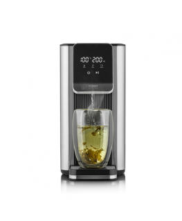 Virdulys Caso Turbo kuuma veepump | HW 630 | Veepump | 2600 W | 2.5 L | Plastiku/roostevabast terasest | Must/roostevaba teras
