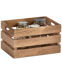 VINTAGE Storage Box, Wooden, 35x25x20 cm, ZELLER