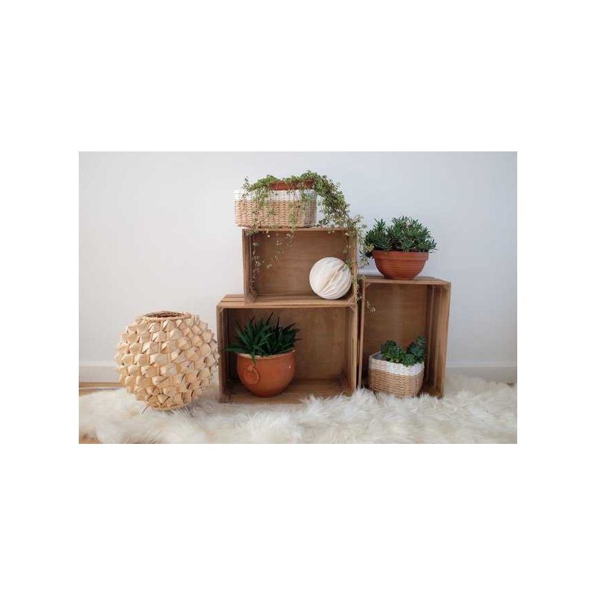 VINTAGE Sandėliavimo dėžė, Medinė, 35x25x20 cm, ZELLER – 4