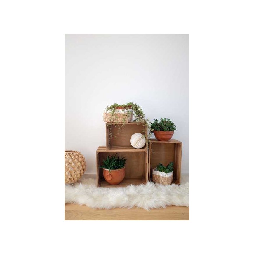 VINTAGE Sandėliavimo dėžė, Medinė, 35x25x20 cm, ZELLER – 5