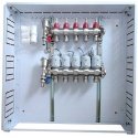 Hismart Grindinio siltuma kolektors 5 kontūriem ar termiskajām piedziņām NC AC230V un debetmērītājiem Hismart Grindinio siltuma kolektors 5 kontūriem ar termiskajām piedziņām NC AC230V un debetmērītājiem
