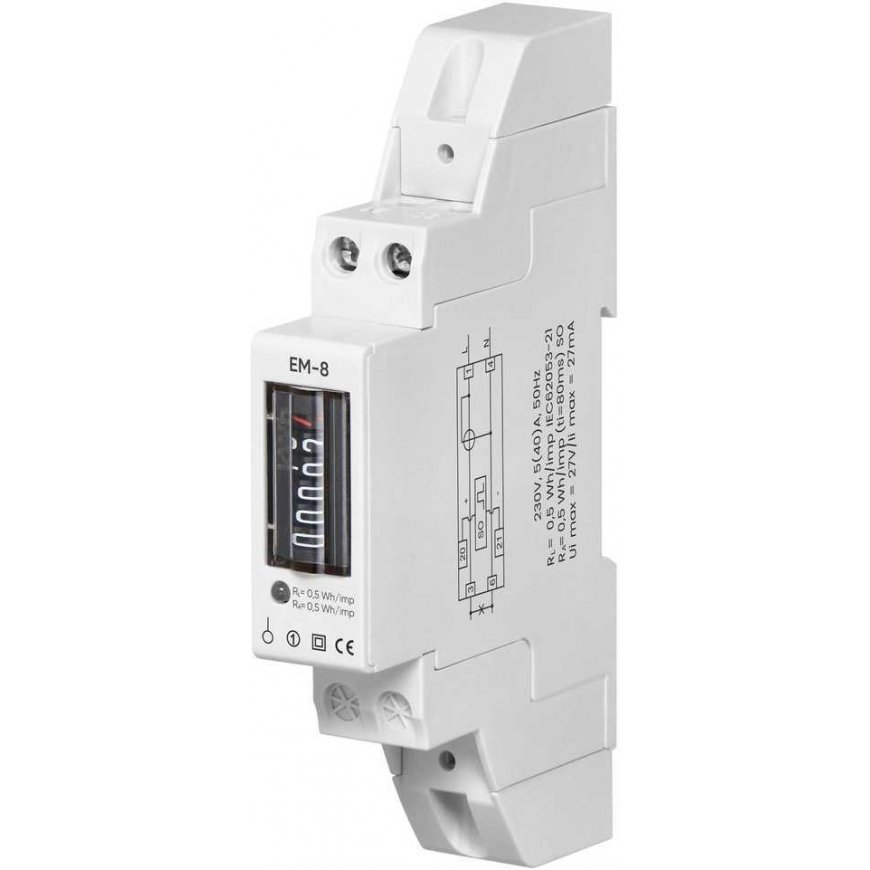 Virone Orno 1 fāzes analogais elektroenerģijas