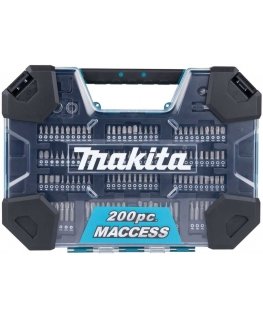 Grąžtų ir sukimo antgalių komplektas Makita E-22610 200 vnt.