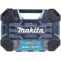 Poranterien ja vääntöpään sarja Makita E-22610 200 kpl. Poranterien ja vääntöpään sarja Makita E-22610 200 kpl.