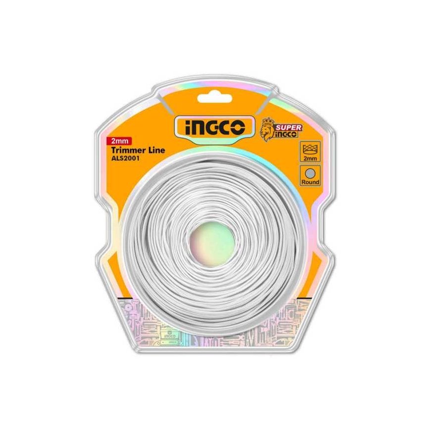 Ingco ruohonleikkurin naru 2mm