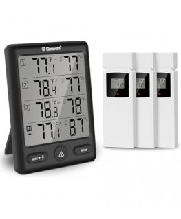 Multifunction weather station with wireless sensor