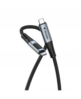 Verbatim 31849 USB kabelis USB4 Gen 2x2 1,2 m USB C Juoda