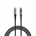 Verbatim Sync & Charge USB C to USB C 240W 40 Gbps Display 120 cm
