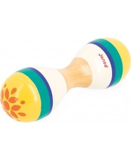 Janod Gioia Maracas with Double Head