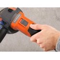 Black & Decker akumuliatoriline kampinis šlifuoklis 115mm, POWERCONNECT 18V, 2x2,0Ah, Must & Decker [BCG6L8D2S-QW]