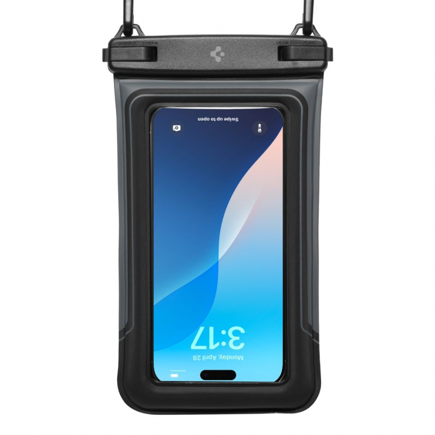 SPIGEN A611P UNIVERSAL WATERPROOF FLOAT CASE 2-PACK MATTE Black – 4