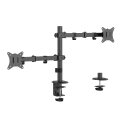 Gembird MA-D2-03 monitoriaus laikiklis arba stovas 81,3 cm (32") Stalas Juoda Gembird MA-D2-03 monitoriaus laikiklis arba stovas 81,3 cm (32") Stalas Juoda