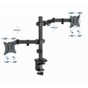 Gembird MA-D2-03 monitorin kiinnike ja jalusta 81,3 cm (32") Vastaanotto musta Gembird MA-D2-03 monitorin kiinnike ja jalusta 81,3 cm (32") Vastaanotto musta
