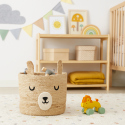 Bear Toy Container Teddy Bear with Ears JOY, Ø 28 cm Bear Toy Container Teddy Bear with Ears JOY, Ø 28 cm