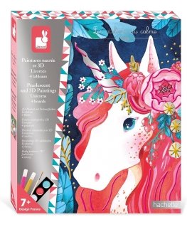 Janod Unicorns Pearl and 3D Paints