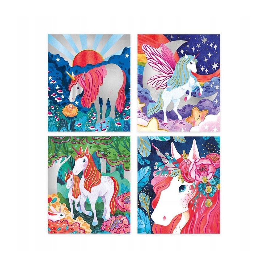 Janod Unicorns Pearl and 3D Paints – 2