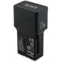 Laiditon laturi TUMI Matkamuunnin 25W USB-C / USB-A + USB-C/USB-C-kaapeli mustana Laiditon laturi TUMI Matkamuunnin 25W USB-C / USB-A + USB-C/USB-C-kaapeli mustana