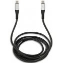 Laadija TUMI Reisija 25W USB-C / USB-A + USB-C/USB-C kaabel musta värvi