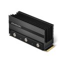 Axagon CLR-M2XL Tietokoneen jäähdytysjärjestelmä M.2 NVMe SSD, SSD-asema Jäähdytyslevy/jäähdytin mus Axagon CLR-M2XL Tietokoneen jäähdytysjärjestelmä M.2 NVMe SSD, SSD-asema Jäähdytyslevy/jäähdytin mus