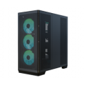 Jonsbo D400 PC-korpus, Midi Tower, ATX, karastatud klaas - valge