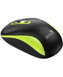Bezvadu pele, Genius NX-7123, melna-zaļa, optiskā, 1200DPI