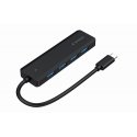 Gembird UHB-CM-U3P4P-01 хаб-разветвитель USB 3.2 Gen 1 (3.1 Gen 1) Type-C Черный Gembird UHB-CM-U3P4P-01 хаб-разветвитель USB 3.2 Gen 1 (3.1 Gen 1) Type-C Черный