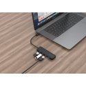 Gembird UHB-CM-U3P4P-01 хаб-разветвитель USB 3.2 Gen 1 (3.1 Gen 1) Type-C Черный Gembird UHB-CM-U3P4P-01 хаб-разветвитель USB 3.2 Gen 1 (3.1 Gen 1) Type-C Черный