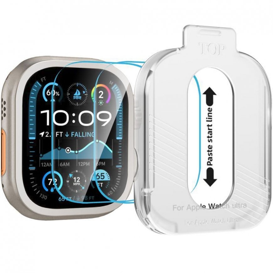 TECH-PROTECT EASY SET+ TEMPERED GLASS 2-PACK APPLE WATCH ULTRA