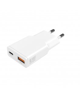 4smarts PDPlug Duos Slim Älypuhelin, Tabletti Valkoinen AC Pikalataus Sisätila