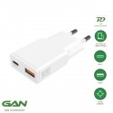 4smarts PDPlug Duos Slim Išmanusis telefonas, Planšetinis kompiuteris Balta AC Spartusis įkrovimas V 4smarts PDPlug Duos Slim Išmanusis telefonas, Planšetinis kompiuteris Balta AC Spartusis įkrovimas V