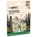 Atmiņas karte Emtec SD 32GB UHS-I U1 V10 Āra 2 gab. Atmiņas karte Emtec SD 32GB UHS-I U1 V10 Āra 2 gab.