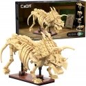 CaDA building block dinosaur fossil dinosaur skeleton set: Triceratops 272 pieces CaDA building block dinosaur fossil dinosaur skeleton set: Triceratops 272 pieces