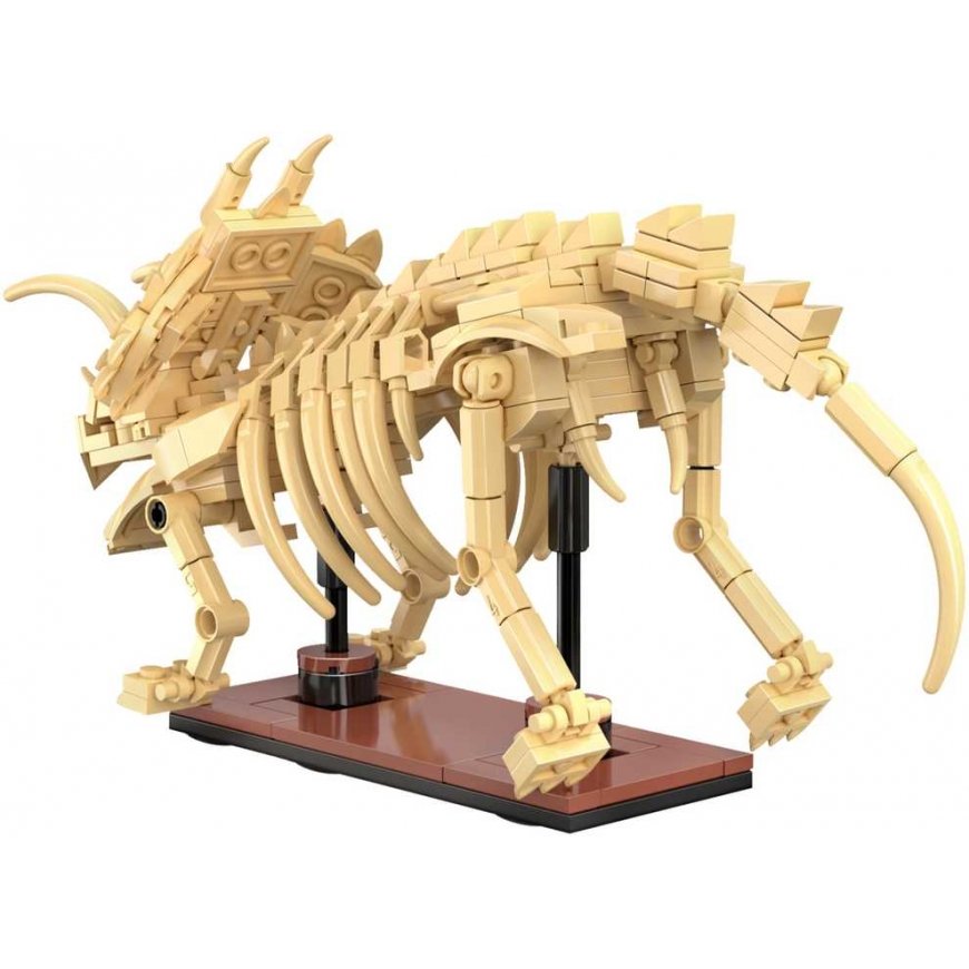 CaDA building block dinosaur fossil dinosaur skeleton set: Triceratops 272 pieces – 3