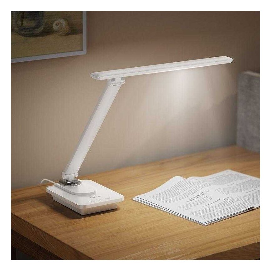 HOCO salokāms galda lampa LED HX12 balta – 3