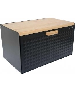 Klausberg bambu- ja teräksinen leipälaatikko (KB-7425) | Klausberg