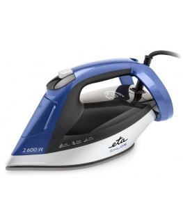 Eta Chloe 2276 90000 Dry & Steam iron Ceramic soleplate 2500 W Blue, Silver