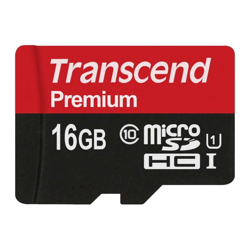 Transcend microSDXC/SDHC Class 10 UHS-I 16GB – 2