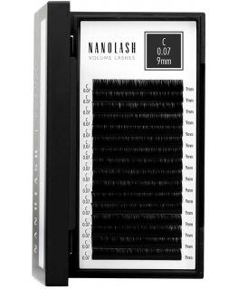 Nanolash Volume Lashes Tehislikud ripsmed 0,07 C 9 Mm 1 Tk