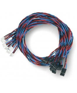 DFRobot Gravity FIT0769, pieslēguma vads, kas paredzēts Arduino analoģiskajiem sensoriem, 50cm, x10