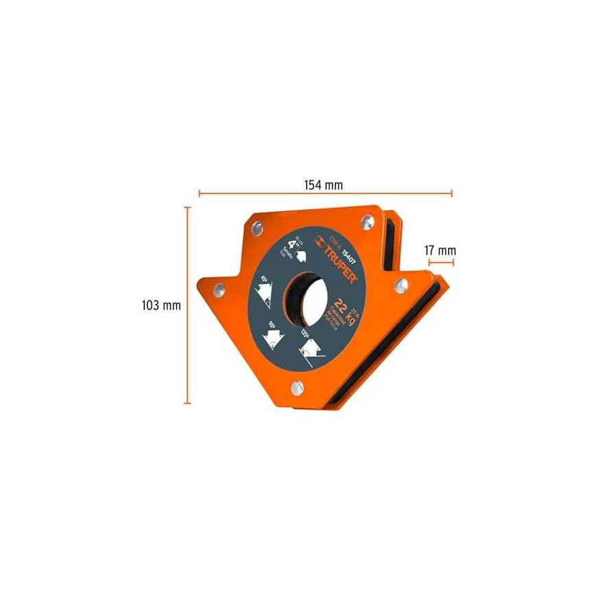 Suvirinimismagnet 83x120mm Truper® – 3